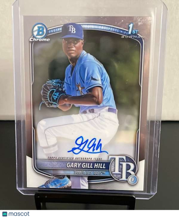 2025 Bowman - Chrome Prospects Autographs Gary Gill Hill #CPA-GG