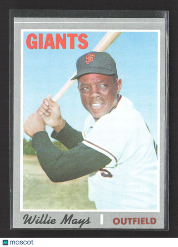 1970 Topps Willie Mays #600