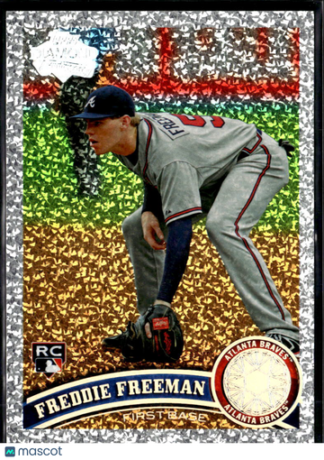 Freddie Freeman 2011 Topps Diamond Anniversary RC Atlanta Braves