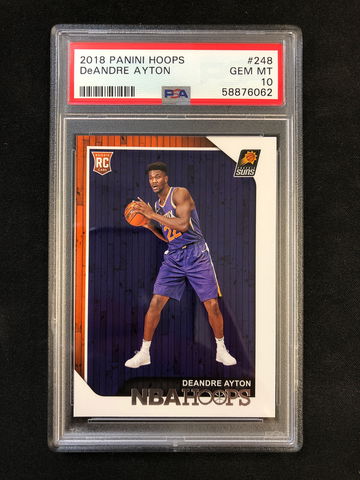 2018 Panini Hoops - DeAndre Ayton - Rookie PSA 10 Gem Mint