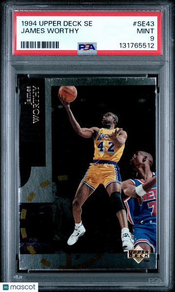 1994 Upper Deck Se James Worthy #SE43 PSA 9