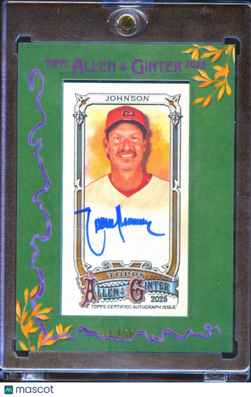 2025 Topps Allen & Ginter Randy Johnson #MA-RJO /50