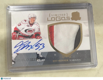 2010-11 Upper Deck The Cup - Limited Logos Autographs Jeff Skinner #LL-SK [None] Rookie