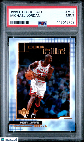 1999 Upper Deck Cool Air Michael Jordan #MJ4 PSA 9