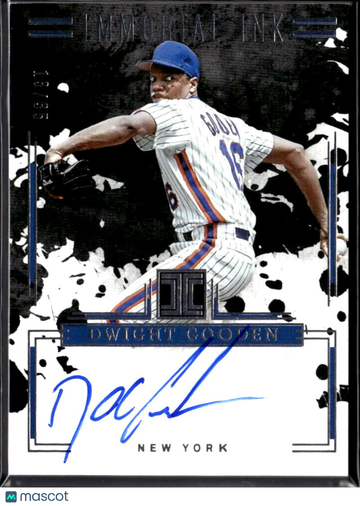 Dwight Gooden 2025 Panini Impeccable Baseball Immortal Ink Auto New York Mets