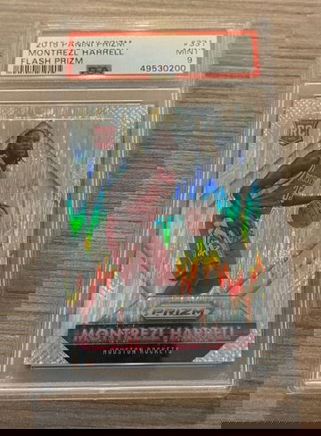 2015-16 Panini Prizm Montrezl Harrell Flash Prizm Rookie Card RC PSA 9 MINT #331