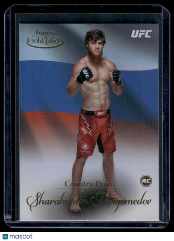 2024 Topps Gold Label UFC Sharaputdin Magomedov #CP-10 Country Pride