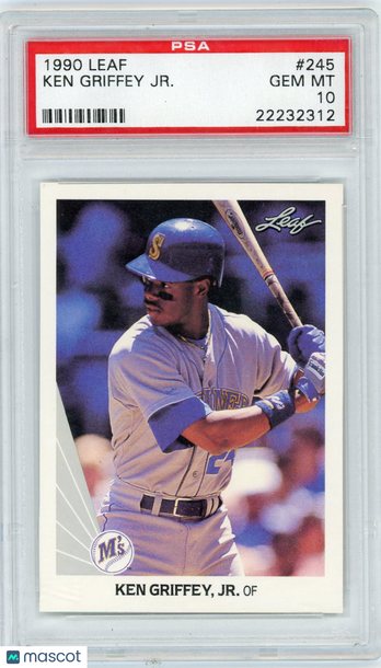 1990 Leaf Ken Griffey JR. #245 PSA 10