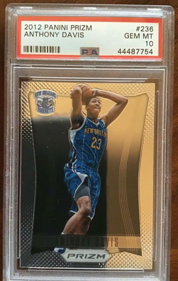 Anthony Davis 2012 Prizm RC PSA 10