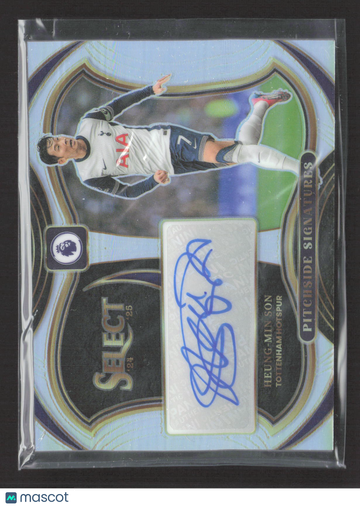 2025 Panini Select Prizm Pitchside Signatures Heung-Min Son #PS-HMS