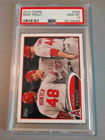 2012 Topps Mike Trout PSA 10 #446 