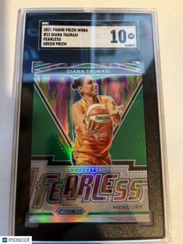 2021 WNBA Prizm Diana Taurasi #12 Hologram SGC 10