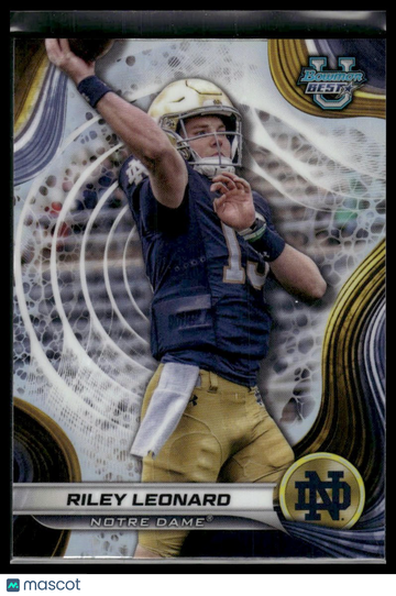 2024 Bowman University Best Riley Leonard #29 Refractor