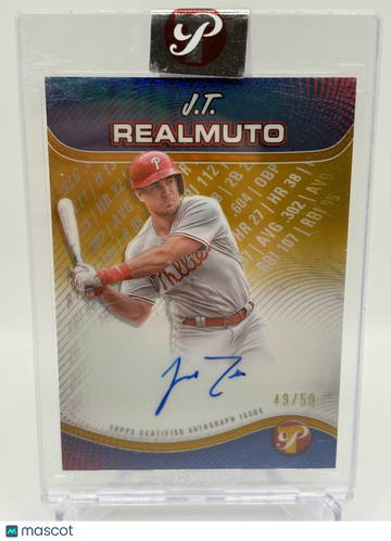 2024 Topps Pristine J.T. Realmuto #PPA-JR