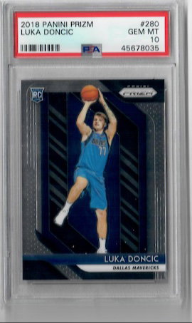 LUKA DONCIC 2018 PANINI PRIZM #280