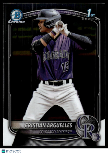 2025 Bowman Chrome Cristian Arguelles #BCP-220 Bowman Chrome Prospects