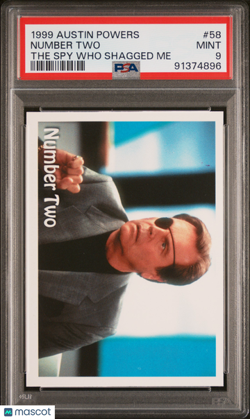 1999 Austin Powers The Spy Who Shagged Me Number Two #58 PSA 9