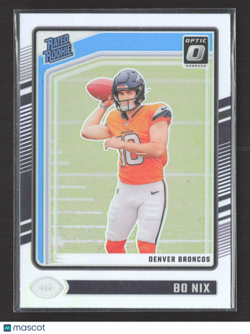 2024 Panini Donruss Optic Prizm Bo Nix #209