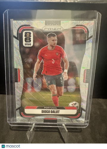 2026 Panini Prizm FIFA World Cup 2026 Diogo Dalot #361 Silver