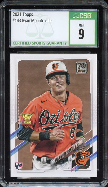 2021 Topps Ryan Mountcastle CSG 9 Mint