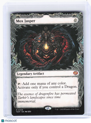 Tarkir: Dragonstorm Mox Jasper (Showcase) Non-Foil Mythic #325