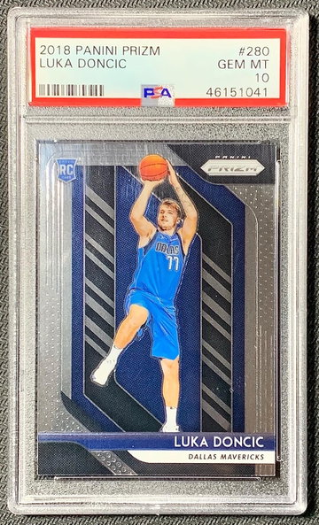 Luka Doncic 2018-19 Panini Prizm #280 PSA 10 (46151041)