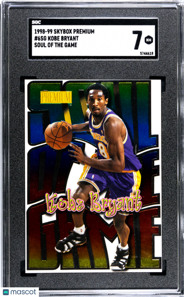 1998-99 Skybox Premium Kobe Bryant #6SG SGC 7