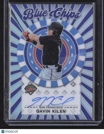 2025 nini Prospect Edition Blue Chips Auto Gavin Kilen #BCS-GK Silver Prizm Autograph