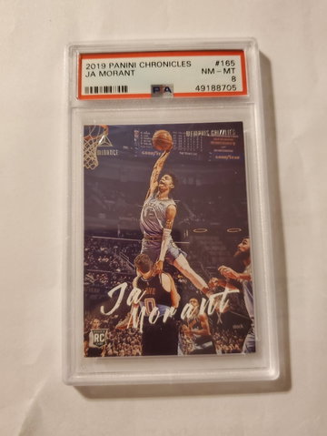 Ja Morant 2019 Chronicles Luminance #165 PSA 8 