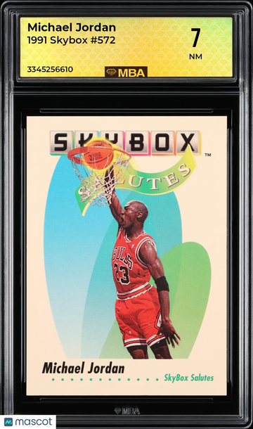 1991 Skybox Michael Jordan #572 MBA 7