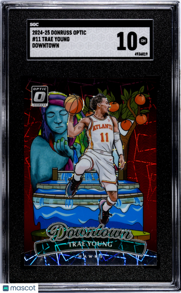 2024 Donruss Optic Trae Young #11 Downtown SGC 10