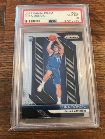 PSA 10 Luka Doncic 2018 Prizm #280
