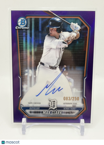 2026 Bowman Chrome Max Clark #CPA-MC Purple Refractor /250