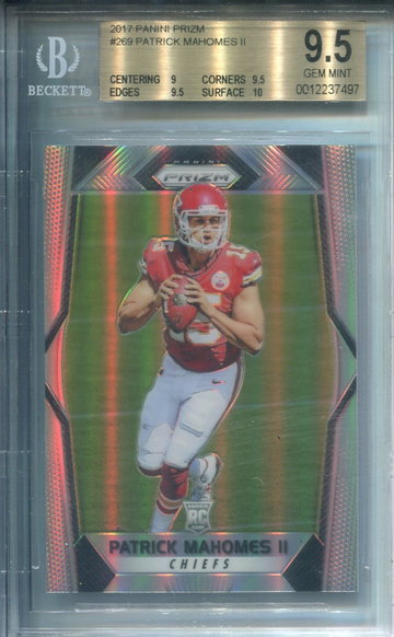 Mahomes Prizm Silver RC