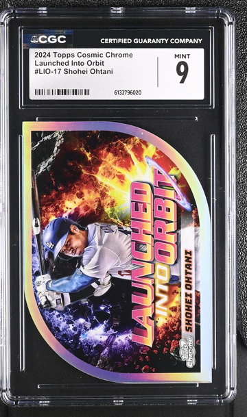 2024 Topps Chrome #LIO-17 Shohei Ohtani Launched Into Orbit CGC 9