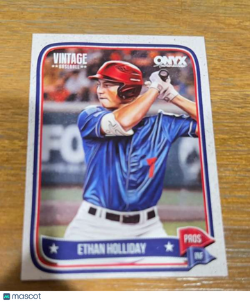 2024 Onyx Vintage Ethan Holliday #OVETHO