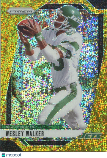 Wesley Walker 2024 Panini Prizm Sparkle Panini Authentic New York Jets