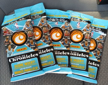 2019-20 NBA Chronicles 5 Fat Packs
