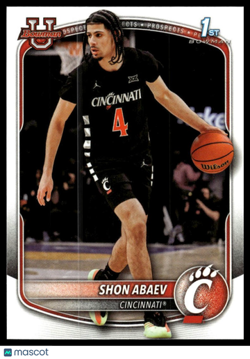 2025-26 Bowman Shon Abaev #BPP-19 Prospects