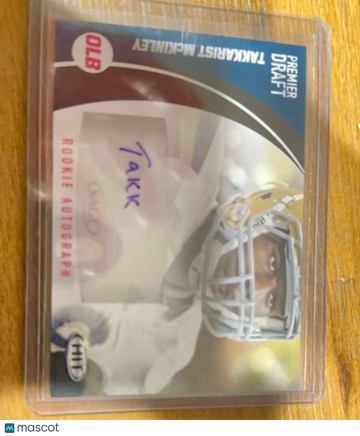 2017 SAGE HIT - Autographs Takkarist McKinley #A2