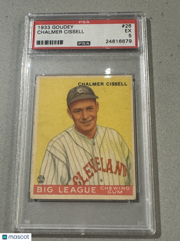 1933 Goudey Chalmer Cissell #26 PSA 5