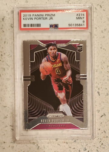 2019-20 Prizm Kevin Porter Jr Rookie PSA 9