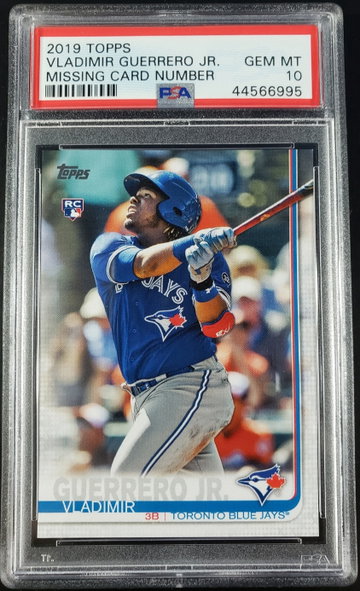 2019 Topps Series 2 Vladimir Guerrero Jr No Number PSA 10