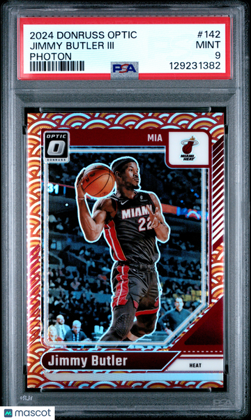 2024 Panini Donruss Optic Jimmy Butler III #142 Photon PSA 9
