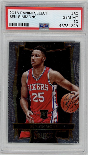 2016 Panini Select Ben Simmons #60 PSA 10