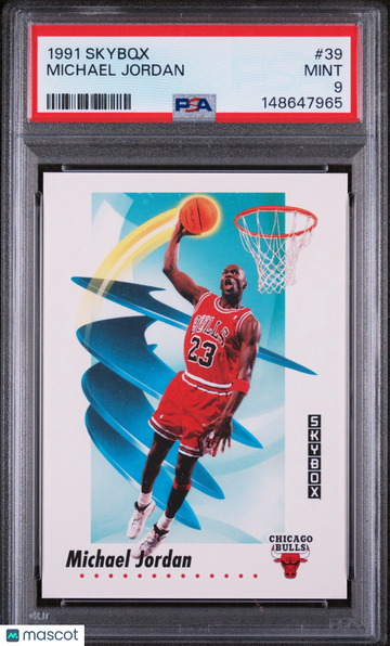 1991 Skybox Michael Jordan #39 PSA 9