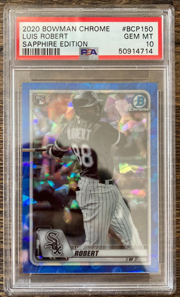 2020 Bowman Chrome Sapphire Luis Robert