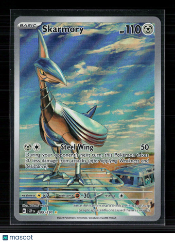 Pokemon 2024 Surging Sparks Skarmory #209/191