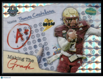 2024 Bowman University Best Thomas Castellanos #MG-15 Making the Grade Geometric Refractor