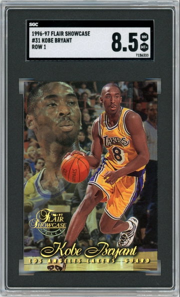 Kobe Bryant Flair Showcase Row 1